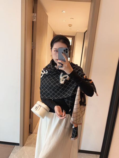 Streetwear Scarf CHANEL 325479 size：180*65cm