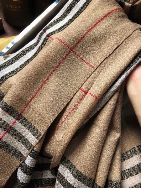 Streetwear Scarf BURBERRY 325506 size：220*70cm