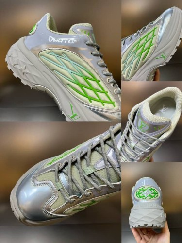 Louis Vuitton LV Discovery Lace Up Grey