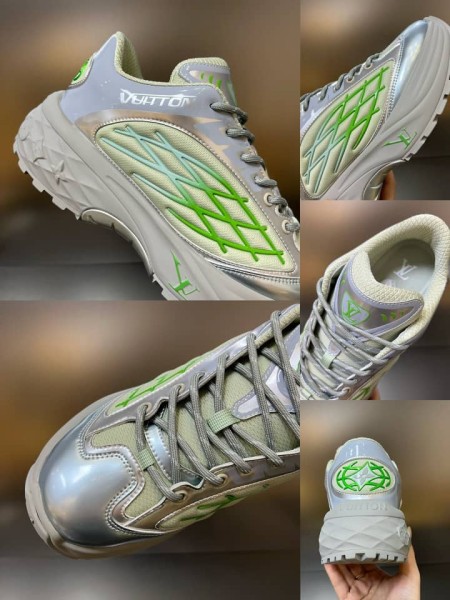 Louis Vuitton LV Discovery Lace Up Grey