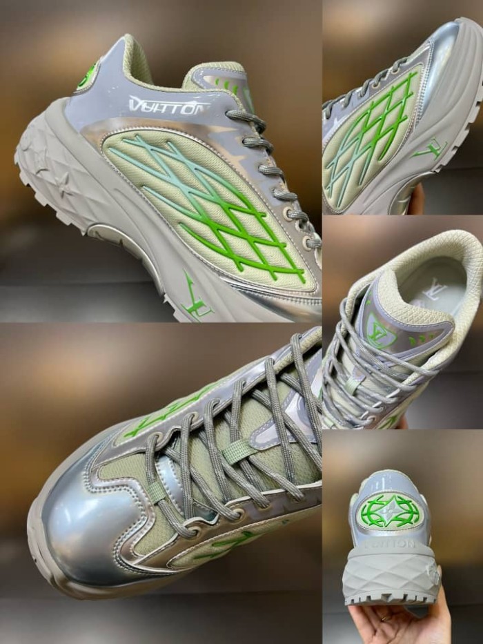 Louis Vuitton LV Discovery Lace Up Grey