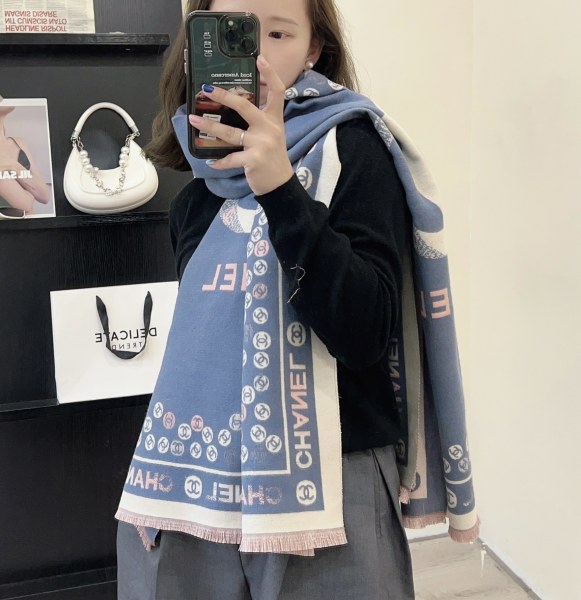 Streetwear Scarf CHANEL 325459 size：65*180cm