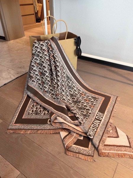 Streetwear Scarf Dior 325477 SIZE:45＊200cm