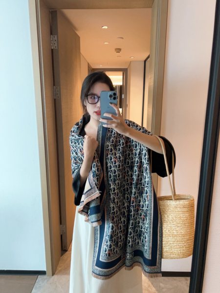 Streetwear Scarf Dior 325475 SIZE:45＊200cm