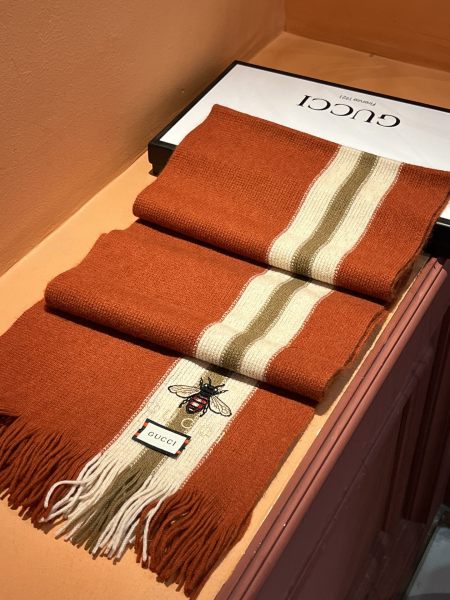 Streetwear Scarf GUCCI 325532 SIZE:30*180cm