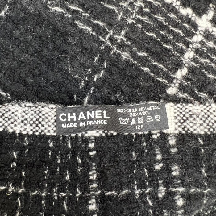 Streetwear Scarf CHANEL 325572 size：70*190cm
