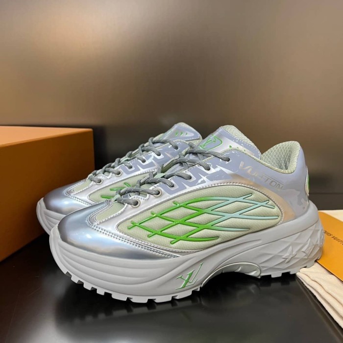 Louis Vuitton LV Discovery Lace Up Grey