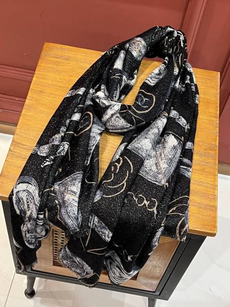 Streetwear Scarf CHANEL 325525 size：110x200cm 