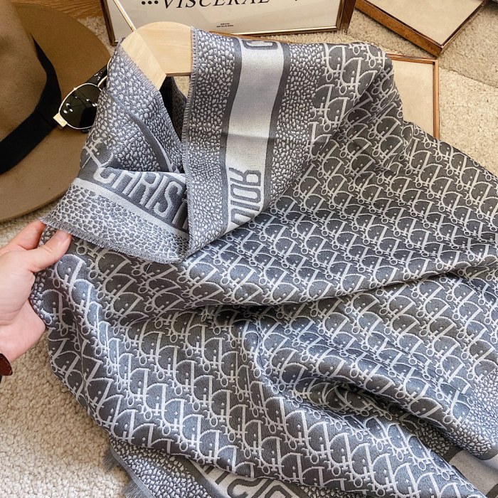Streetwear Scarf Dior 325503 SIZE:65*185cm