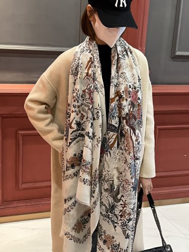 Streetwear Scarf Dior 325542 SIZE:100*200cm