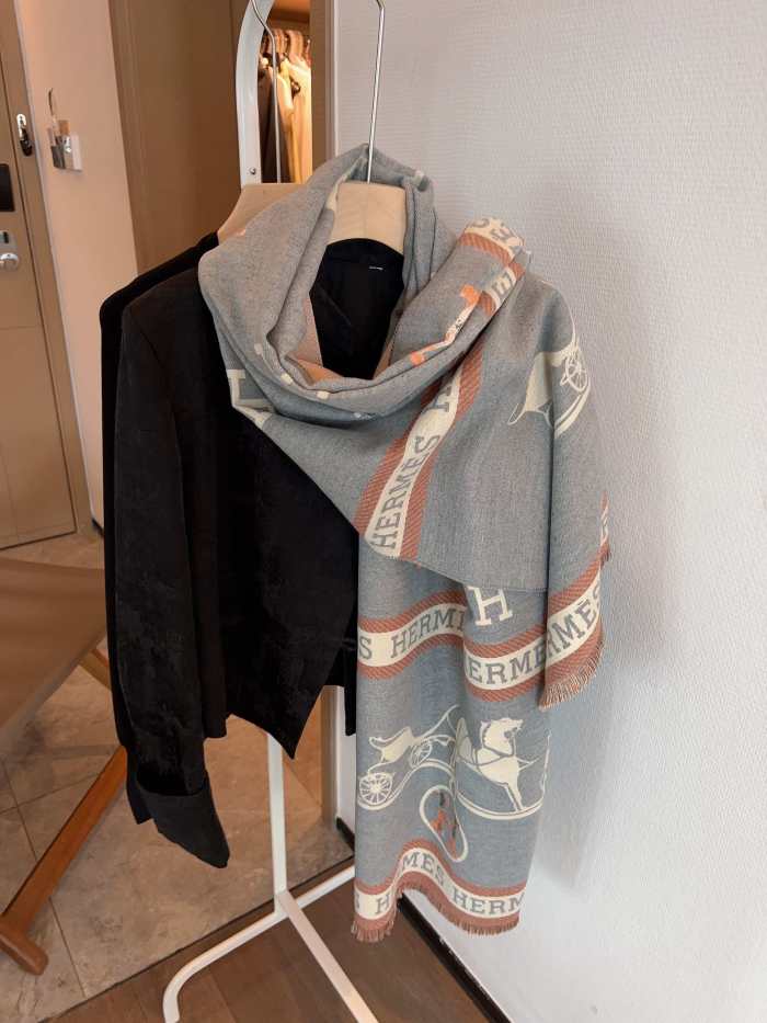 Streetwear Scarf Hermes   325485 size：180*65cm