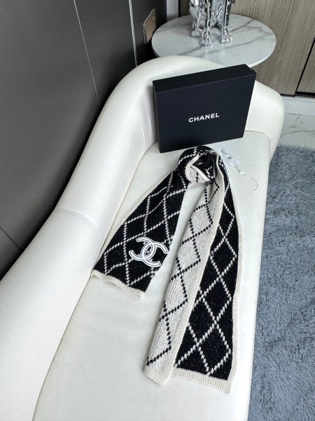 Streetwear Scarf CHANEL 325556 size: 30cm×180cm