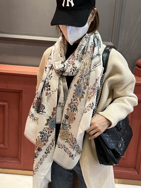Streetwear Scarf Dior 325542 SIZE:100*200cm