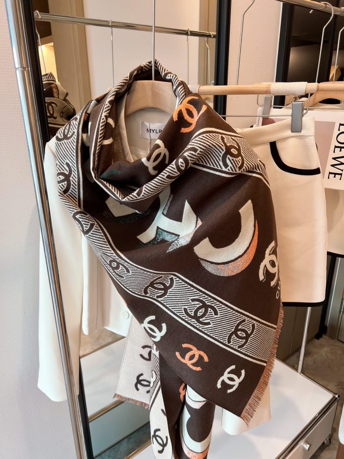 Streetwear Scarf CHANEL 325519 size:180*70cm