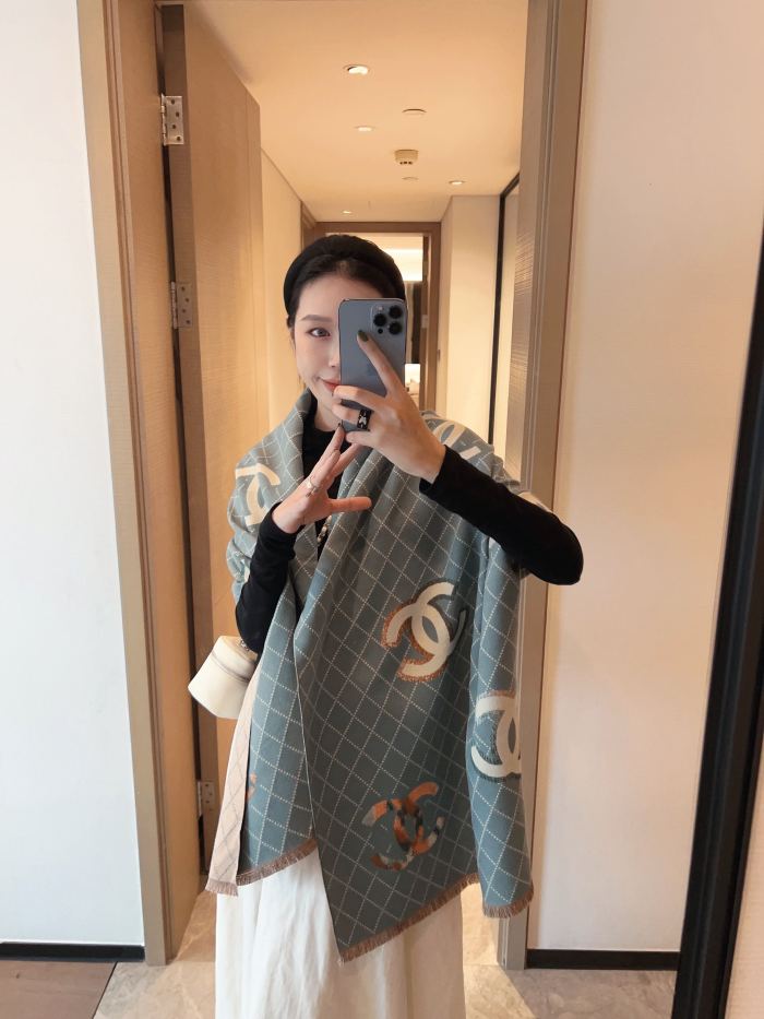 Streetwear Scarf CHANEL 325481 size:180*65cm