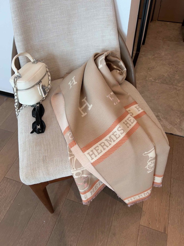 Streetwear Scarf Hermes   325483 size：180*65cm