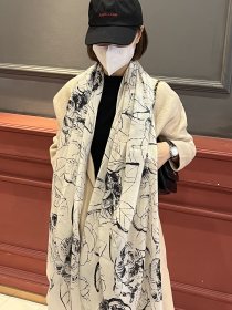 Streetwear Scarf CHANEL 325547 size：110*120cm