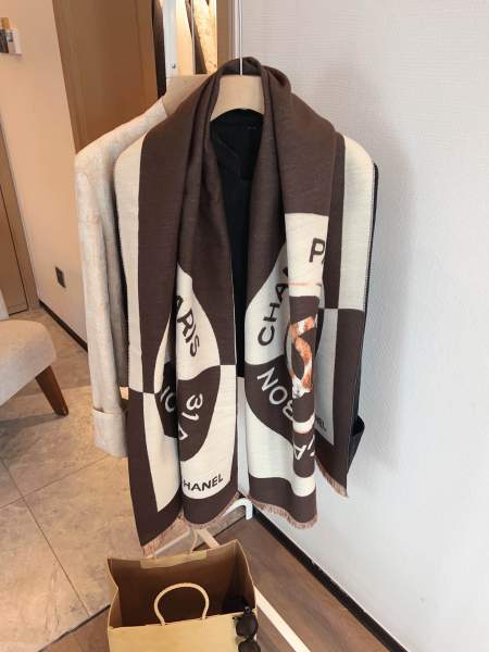 Streetwear Scarf CHANEL 325472 size：70cm*180cm