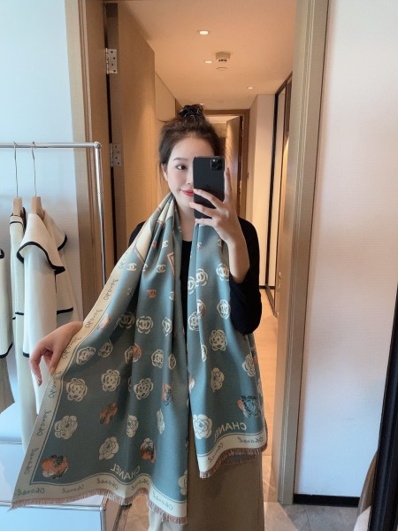 Streetwear Scarf CHANEL 325510 size：180*70cm