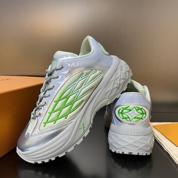 Louis Vuitton LV Discovery Lace Up Grey