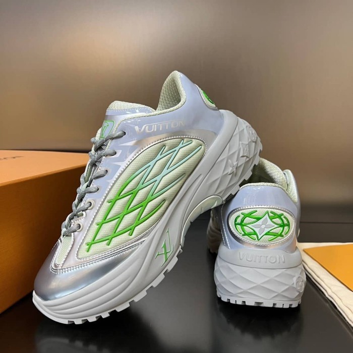 Louis Vuitton LV Discovery Lace Up Grey