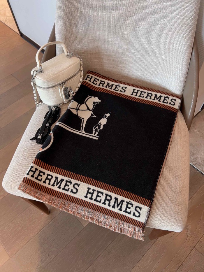 Streetwear Scarf Hermes   325483 size：180*65cm