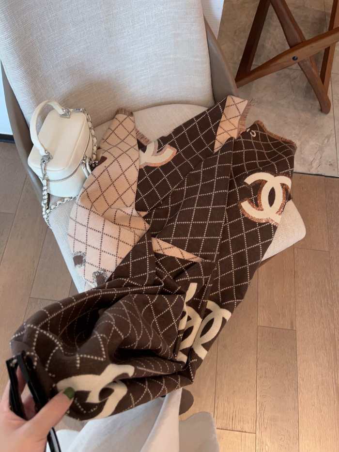 Streetwear Scarf CHANEL 325481 size:180*65cm