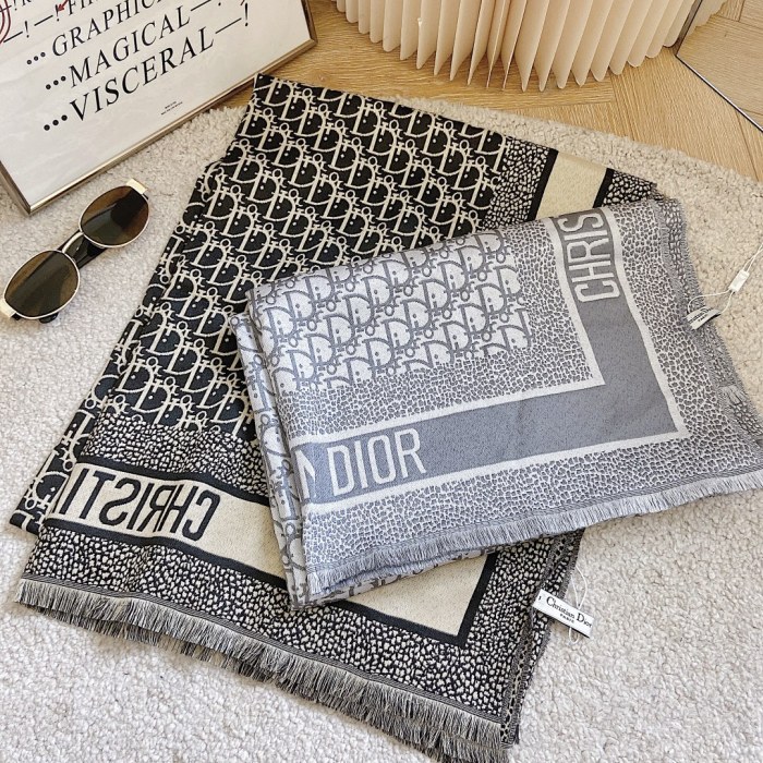 Streetwear Scarf Dior 325503 SIZE:65*185cm