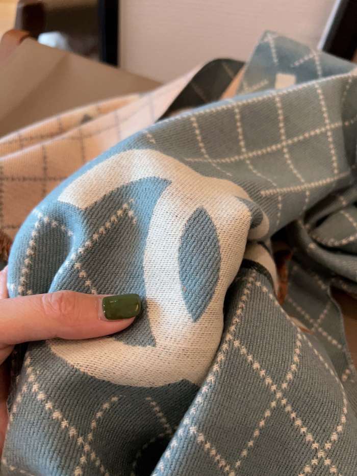 Streetwear Scarf CHANEL 325481 size:180*65cm