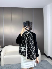 Streetwear Scarf CHANEL 325556 size: 30cm×180cm