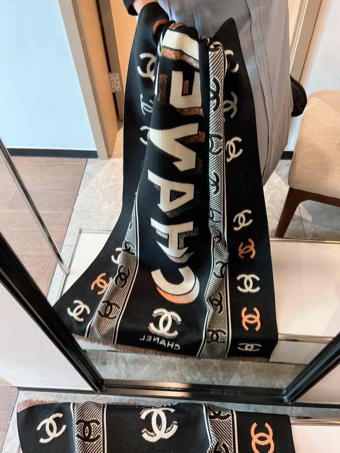 Streetwear Scarf CHANEL 325520 size：180*70cm