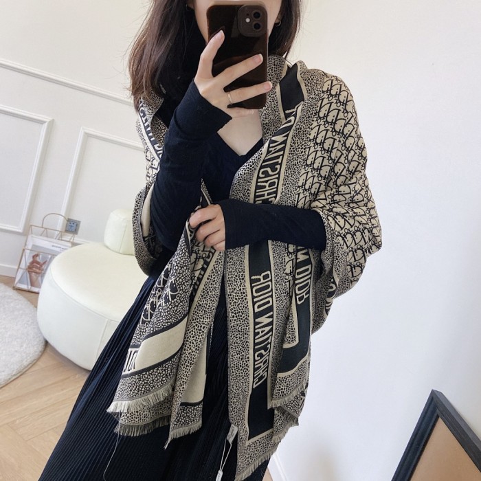 Streetwear Scarf Dior 325502 SIZE:65＊180cm