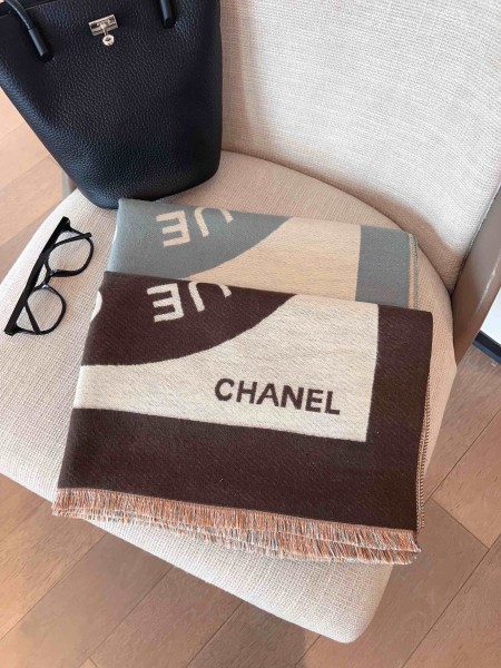 Streetwear Scarf CHANEL 325472 size：70cm*180cm
