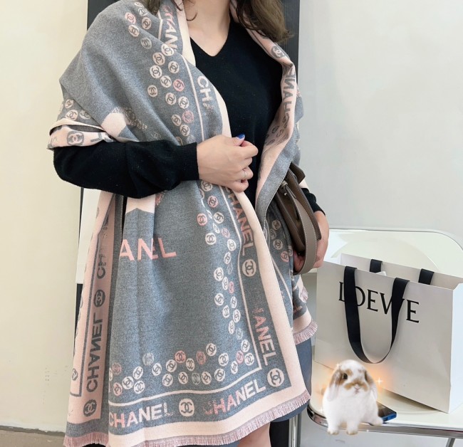 Streetwear Scarf CHANEL 325460 size：65*180cm