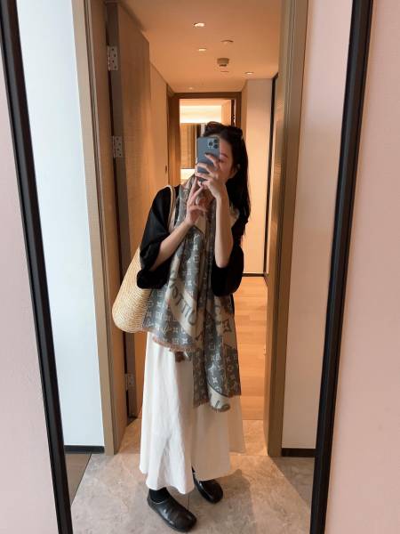 Streetwear Scarf LV 325469 SIZE:180*65cm