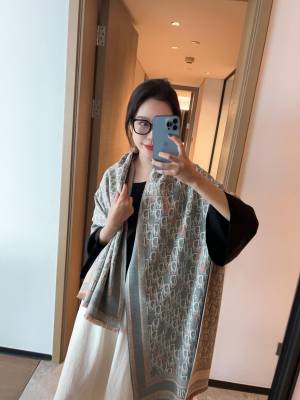 Streetwear Scarf Dior 325477 SIZE:45＊200cm