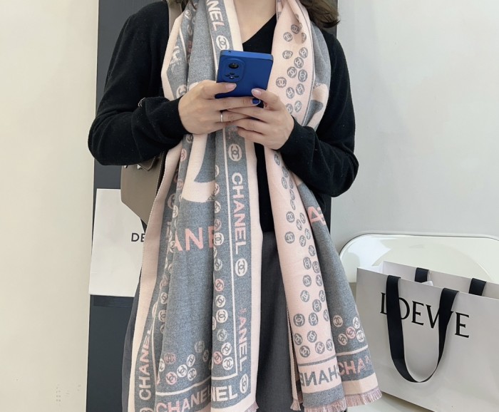 Streetwear Scarf CHANEL 325460 size：65*180cm