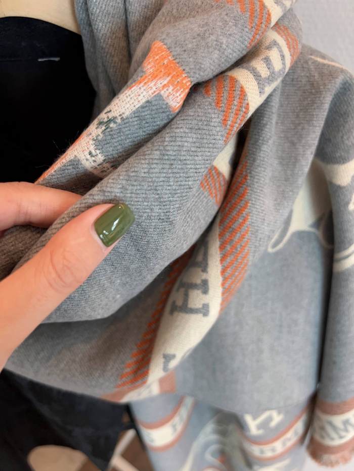 Streetwear Scarf Hermes   325485 size：180*65cm