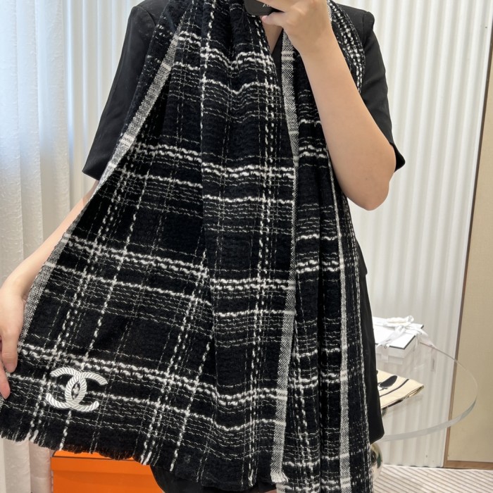 Streetwear Scarf CHANEL 325572 size：70*190cm