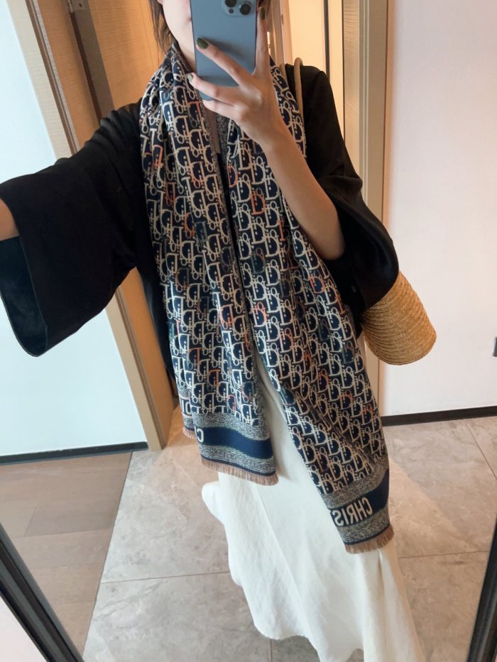 Streetwear Scarf Dior 325475 SIZE:45＊200cm