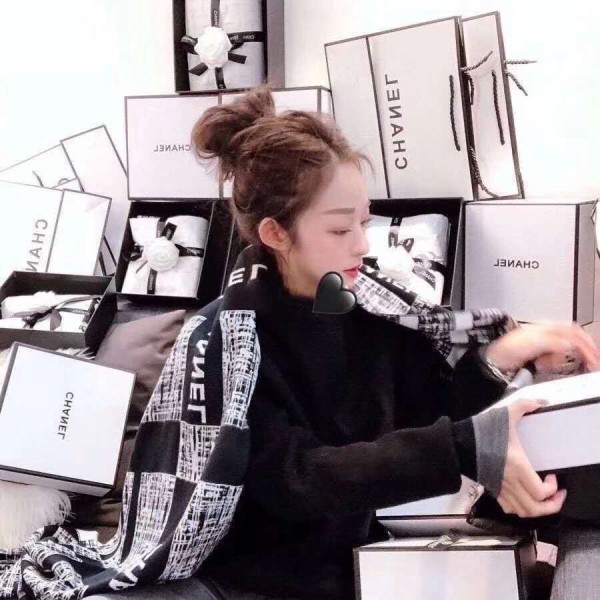 Streetwear Scarf CHANEL 329797 size：180*65cm