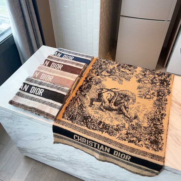 Streetwear Scarf Dior 329811 SIZE:45＊200cm