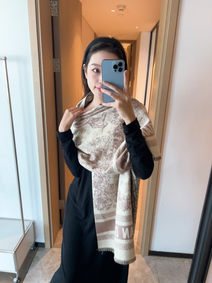 Streetwear Scarf Dior 329811 SIZE:45＊200cm