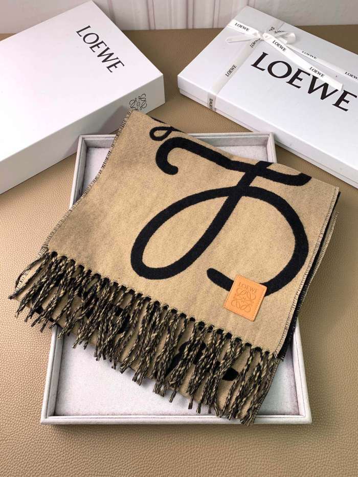 Streetwear Scarf Loewe 329806 SIZE:35 x 180cm