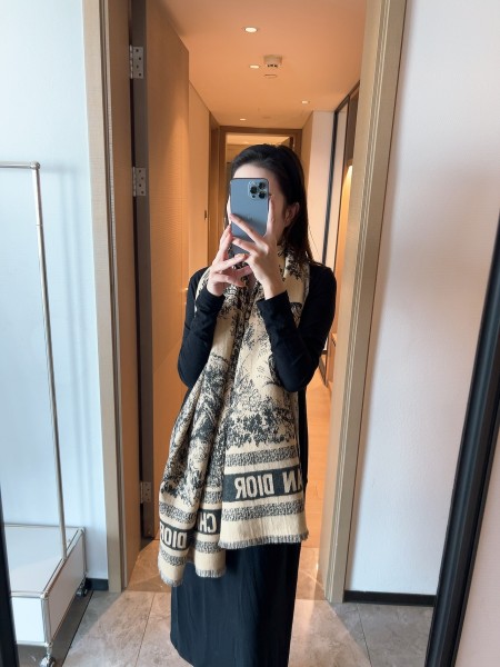 Streetwear Scarf Dior  329813 SIZE:45＊200cm