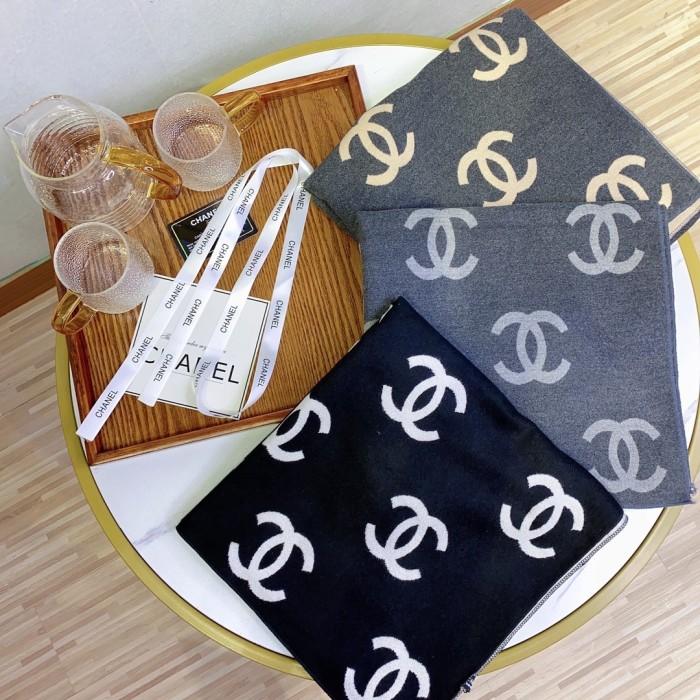 Streetwear Scarf CHANEL 329795 size：180*70cm