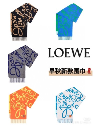 Streetwear Scarf Loewe 329808 SIZE:35 x 180cm
