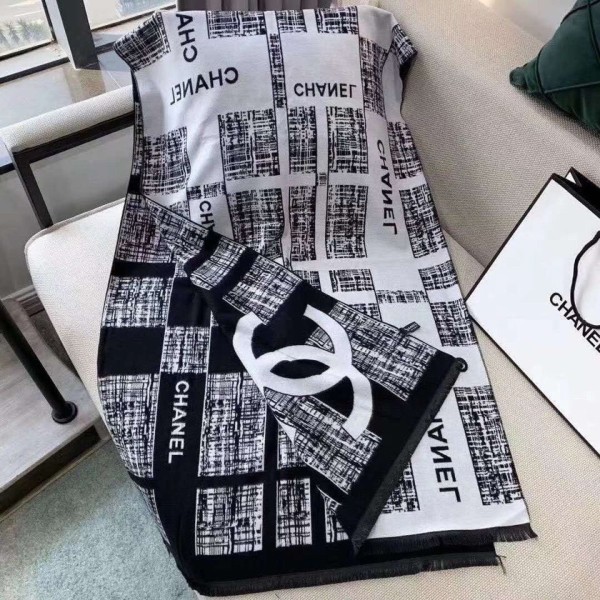 Streetwear Scarf CHANEL 329797 size：180*65cm