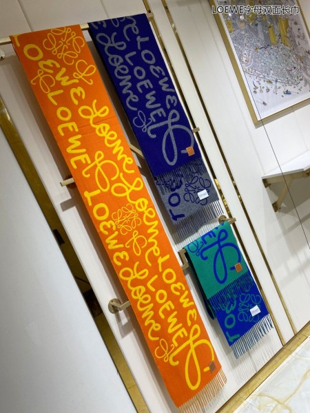 Streetwear Scarf Loewe 329809 SIZE:35 x 180cm