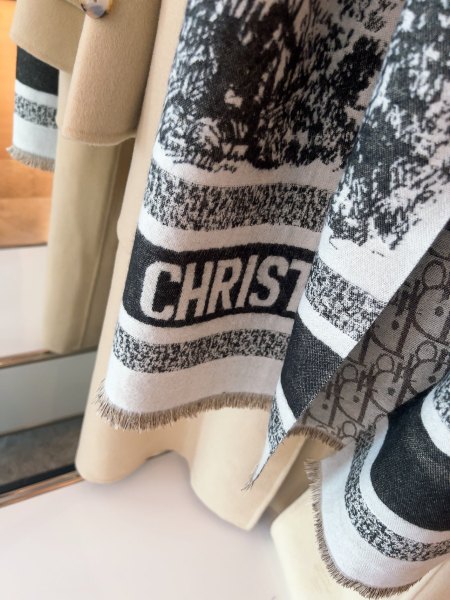 Streetwear Scarf Dior 329812 SIZE:45＊200